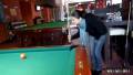 Sophia Playing Pool and Pissing